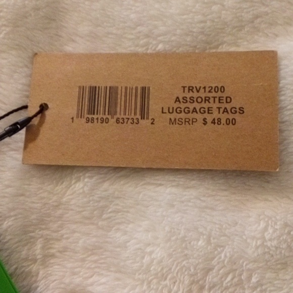 STEVE MADDEN TRAVEL 4 PIECE LUGGAGE TAG SET - Picture 7 of 7